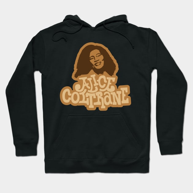 Sonic Serenity: A Tribute to Alice Coltrane Hoodie by Boogosh